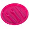 Reusable Cutlery Set of 4 Plastic Plates, Spoons, Forks and Knives for Baby and Toddlers